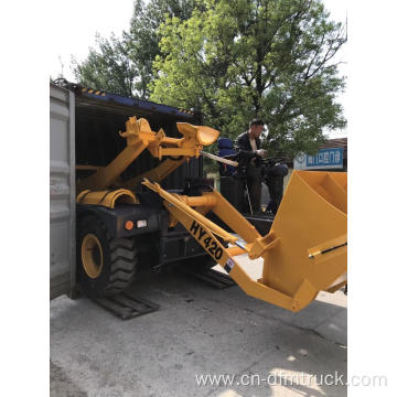 HY200 Self-Loading Concrete Mixer Portable Concrete Mixer